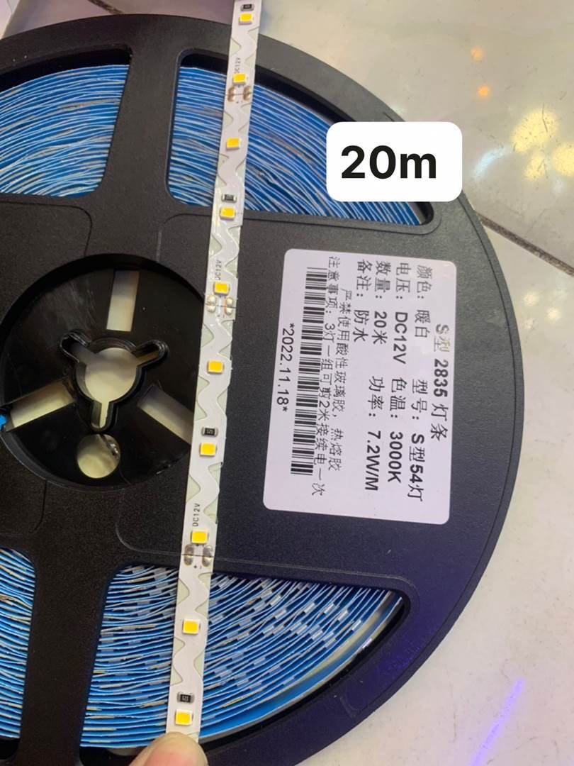 Led dây chữ S 8ly (20 mét)